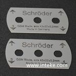 Schroder Cutting GSM Cutter blades