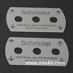 Other Instruments:Schroder Cutting GSM Cutter blades