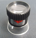 Cylinder magnifier:EL-10X cylinder magnifier