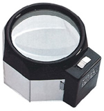 Cylinder magnifier:Cylinder Loupes, Pocket Magnifier, Handheld Magnifier With LED