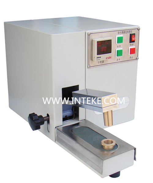 Preset Type Dry Wet Rubbing Color Fastness Testing Machine Y571M for Printing Dyeing Yarn Spin Clothing Textiles